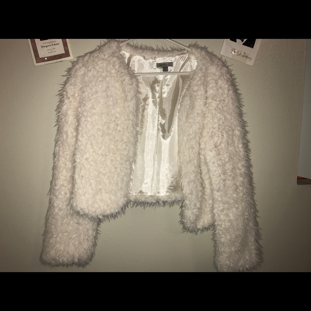 White Fur Coat